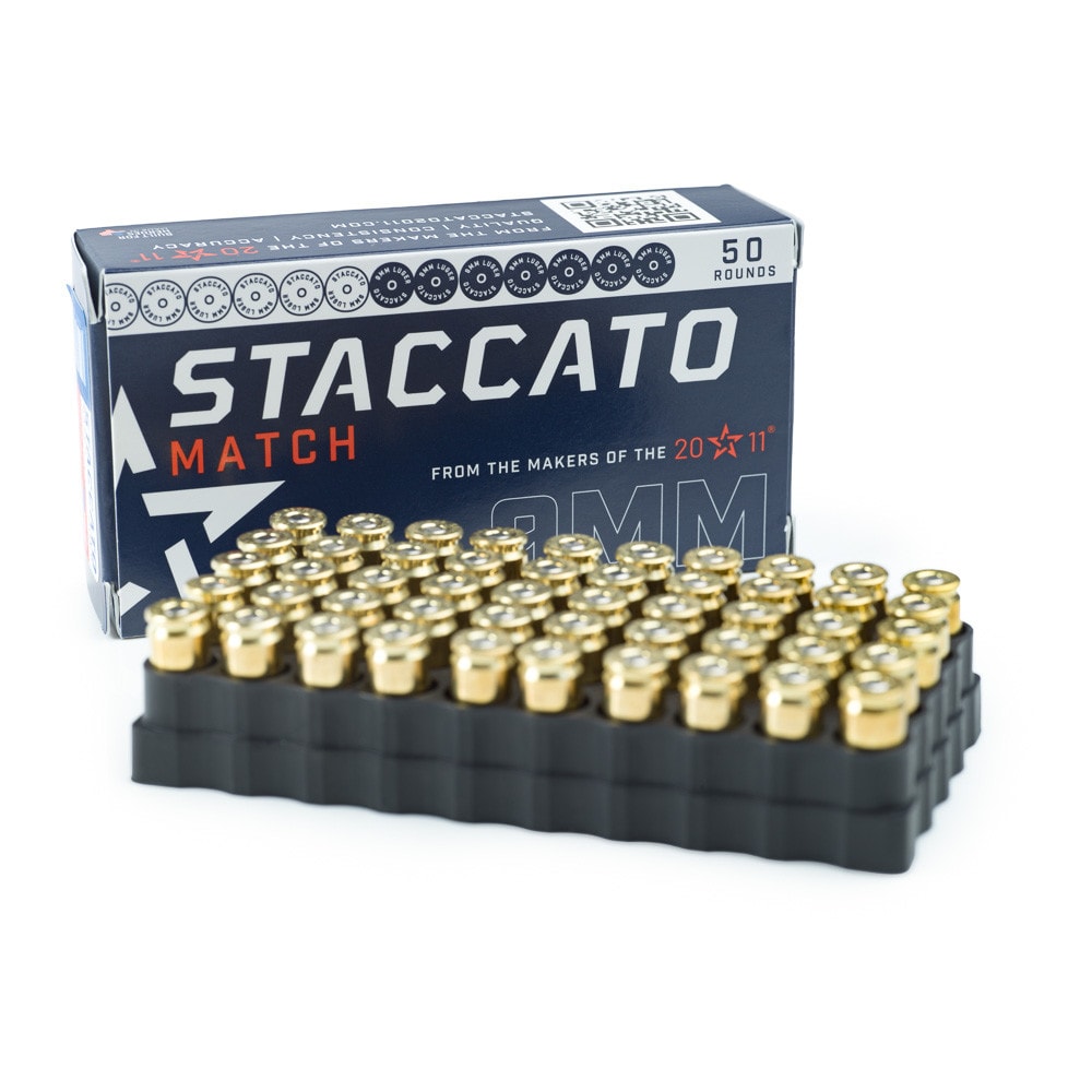 Staccato 9mm Match Ammo